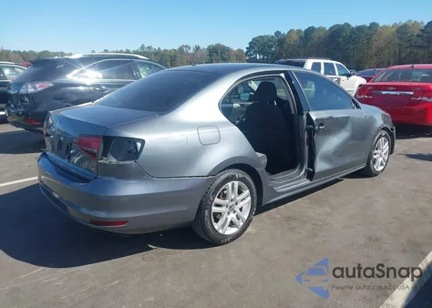 2017 Volkswagen Jetta 1.4T S из США, поврежденный, VIN 3VW2B7AJ8HM201783